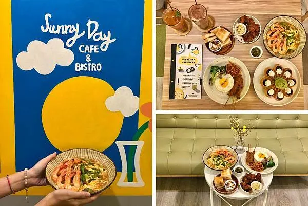 （板橋馬來西亞美食）天晴好日咖啡餐館～一秒就到馬來西亞！必吃椰漿飯、鮮蝦粿條、手工麻糬鬆餅！正餐下午茶一次滿足！Sunny Day Cafe & Bistro｜板橋早午餐推薦｜板橋下午茶推薦｜