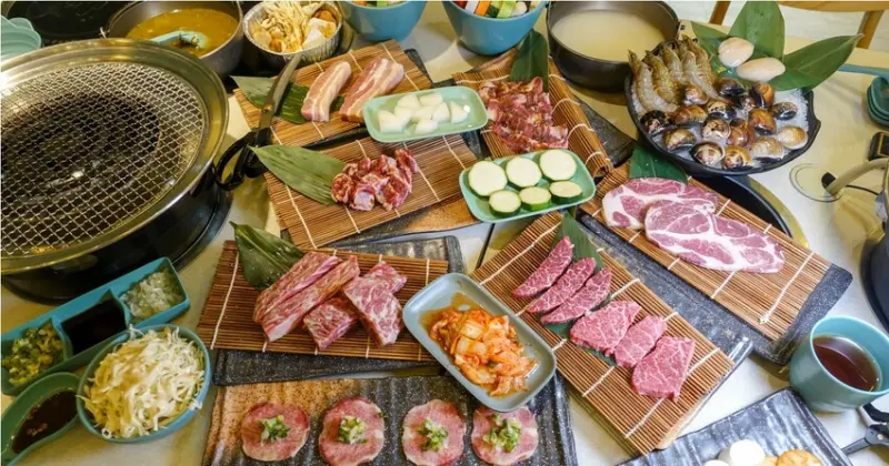 新莊輔大站美食推薦！饞饞 燒肉・鍋物 全新菜單高級日本A5和牛、龍蝦任你選 低消145元自助吧吃到飽 - 艾莉絲愛旅行