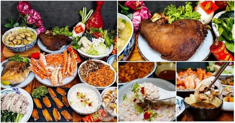 台中市南屯區台中年菜推薦|印月餐廳-龍騰迎財帝王蟹、霸王豬手、白鯧十道彭派菜色，適合闔家團圓圍爐享用!!