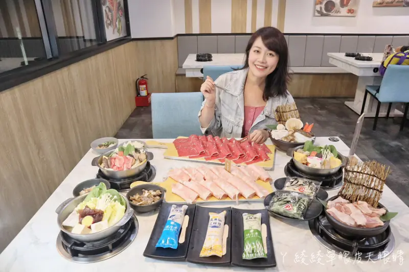 新竹平價小火鍋推薦五鮮級鍋物專賣！浮誇17盎司大肉盤吃到爽，白飯飲料無限享用