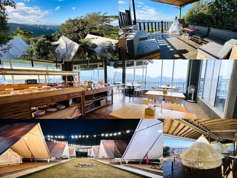 【蟬說：山中靜靜】台中酒桶山豪華秋冬露營，桂花弄帳篷區絕美景色開箱！『金秋野餐季Fall Picnic』相約最秋下午茶！台中免裝備懶人路營推薦！一泊二食贈迎賓小點～