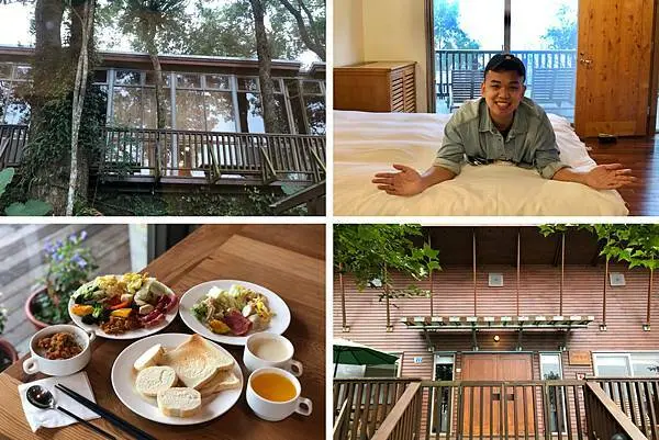 （南投小木屋）蟬說：鳳凰亭序～一泊二食霧屋餐廳美食吃到飽！鳳凰谷鳥園住宿推薦！週休二日來去山上住一晚