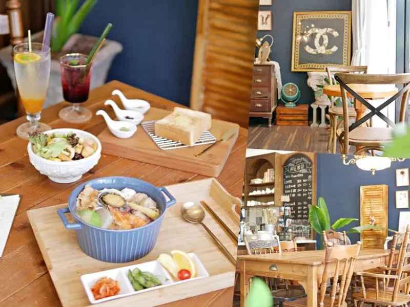 美翻天！有著濃濃歐式異國氛圍的絕美咖啡廳『度時光 Wonderful Stay』DIY花藝為生活增添滿滿儀式感！台南早午餐｜台南美食｜台南南區 - 曼達愛吃鬼