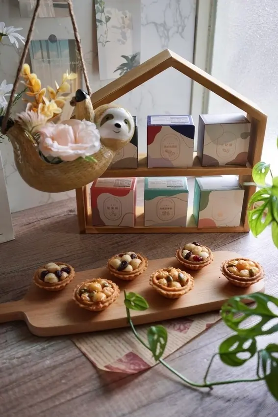 上信饌玉 - 榮獲食品界米其林風味絕佳獎的頂級堅果點心！焦糖奶香太妃糖、酸甜交織夏威夷豆塔，台北伴手禮推薦、點心推薦