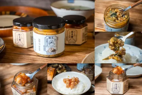 台中團購美食｜你吃土了嗎？幽靈吃土醬家家必備，台中超火排隊名店幽靈鮭貝醬全新產品。文末有官網購買連結