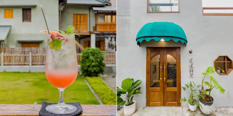 高雄美食 - 遙遙相望 x 古蹟旁的老屋美食下午茶