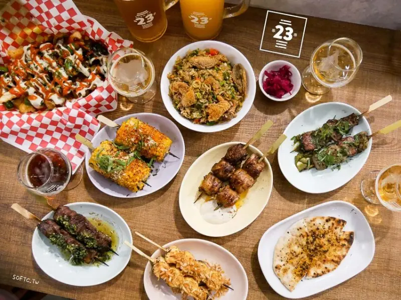 西門餐酒館推薦》串串23●一秒到國外!精釀啤酒&特色異國風味串燒 23號啤酒全新力作餐酒館居酒屋