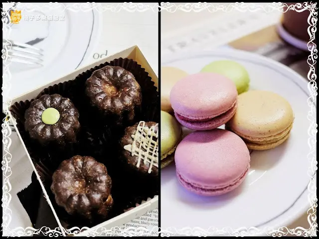 甜盒子Ashley's Patisserie：法式馬卡龍 可麗露禮盒，浪漫下午茶元素｜宅配甜點 新北市甜點 外賣團購甜食
