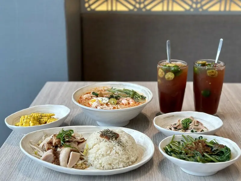 【亞洲，台灣，台北】瑞記海南雞飯首屆的「國際喇沙節」，吃到一碗好吃的咖哩喇沙（Curry Laksa）。（台北美食/天母美食）