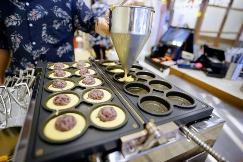 桃園食記｜外婆的茶屋-紅豆餅&熟成紅茶專賣(桃園寶山店) 桃園下午茶點心-超好吃白玉麻糬紅豆餅推薦！ - 奇奇一起玩樂趣