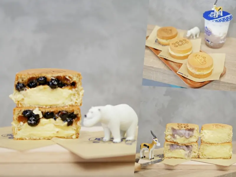 爆漿啦！口味超豐富的療癒系車輪餅『馬祖新村歸仁店』午茶時光再來杯濃醇芋頭1號真的太滿足！台南下午茶｜台南美食｜台南歸仁區 - 曼達愛吃鬼