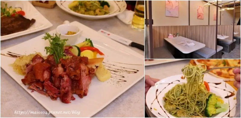 桃園青埔美食｜勒芙131義大利麵、牛排、風味料理～青塘園附近美食，西餐廳般精緻的擺盤，適合聚餐、約會