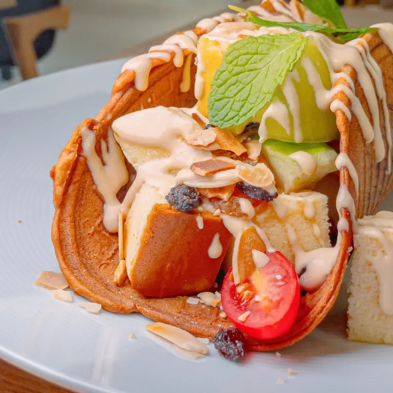 大直不限時咖啡廳，顏值、美味都兼顧的創意料理，質感環境超適合工作 | 【台北 中山區】A2H COFFEE TEA BEER