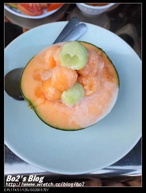 
台南.中西區-泰成水果店哈密瓜瓜冰(香甜多汁但不便宜)
