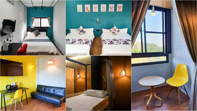 【嘉義民宿推薦】布袋光影民宿 海景雙人房｜家庭四人房｜背包客房 打造光與影的美