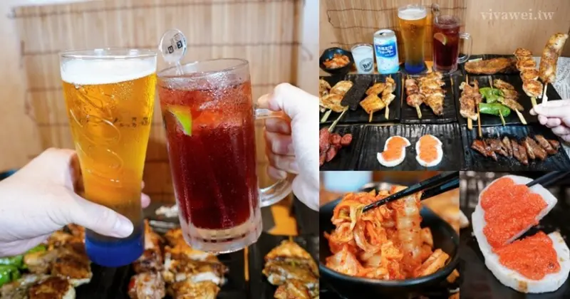  台北士林美食｜『柒息地串燒居酒屋-士林店』夜市內的超平價居酒屋~串燒只要19元起~CP值超高~適合小酌小聚！