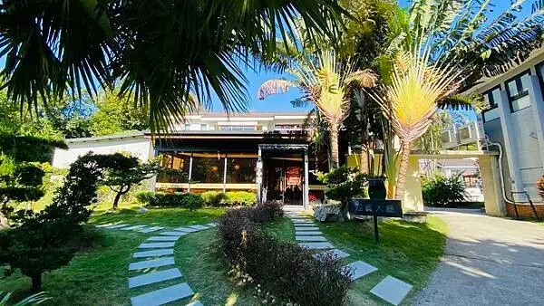 新竹推薦港點【夏沐語港式點心園】隱藏在寶山養生會館美食/手工現做港式點心/限時優惠全部85折/寶山落羽松秘境/峇里島villa庭園景觀餐廳