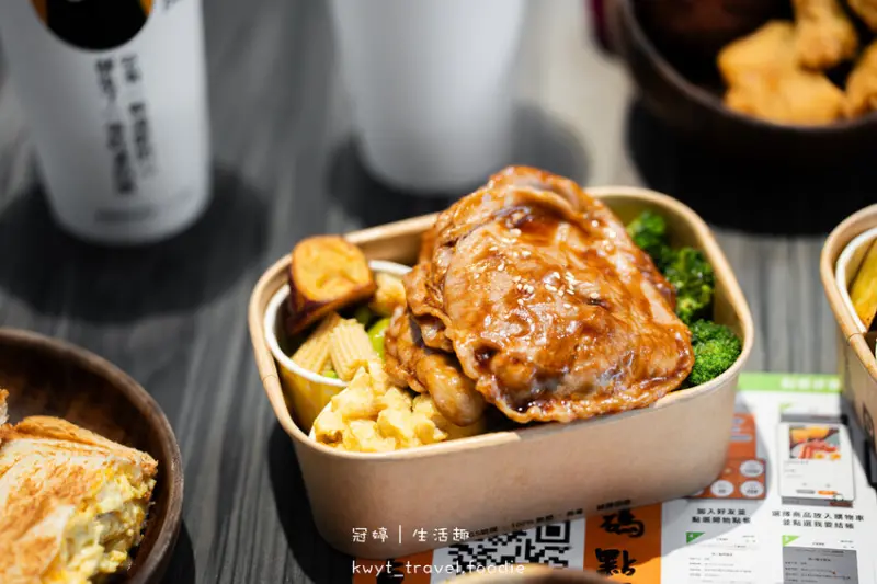 台中西區早午餐_厭世夯肉總部，肉肉控超愛的爆肉系健康餐盒，搭