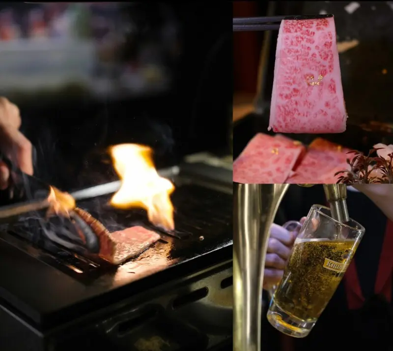 新竹美食 |竹北冷藏熟成「武賀甲燒肉」，免動手品嚐頂級和牛銷魂味。肉依小姐吃什麼