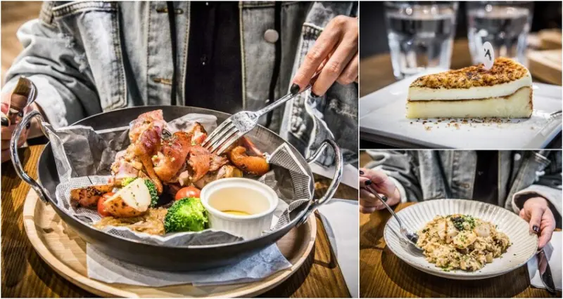 台北美食 》黑浮咖啡JR東日本大飯店台北店|解鎖台北的寧靜角落，超有質感咖啡廳，燉飯、義大利麵有夠優秀啦！ - 大手牽小手。玩樂趣