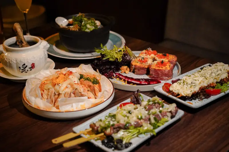 內湖餐酒館 隱侍餐酒館 The Samurai BistroX魔王 大直美麗華 內科宵夜餐廳推薦 內文有店家資訊
