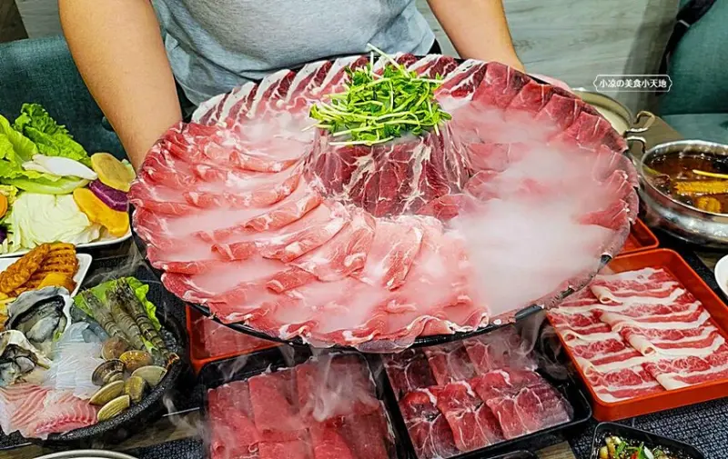 壽喜燒火鍋吃到飽只要$338，超過上百種食材讓你無限呷免驚！還有超浮誇隱藏版大仙肉盤只送不賣，壽星當日５折，肉控還不快吃爆它！！