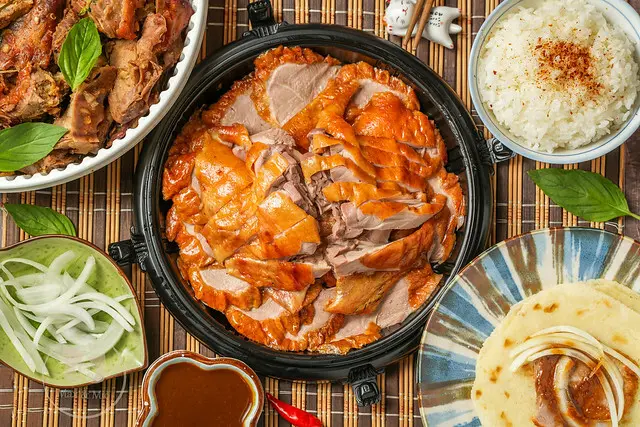 【板橋】北城脆皮烤鴨｜捷運新埔站美食，傳承的好味道一鴨二吃！