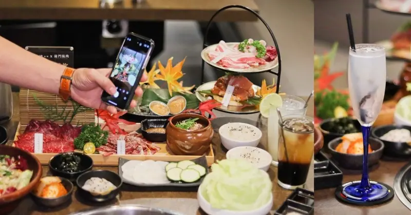 台中燒肉推薦 | 龍門燒肉 | 日式燒肉視覺系雙人饗宴IG打卡必收！網路訂位獨家贈免費餐點2選1