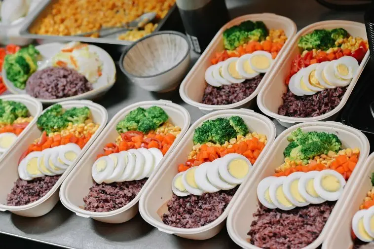 超值划算振興100元異國風味餐盒，有魚有肉任均挑選。