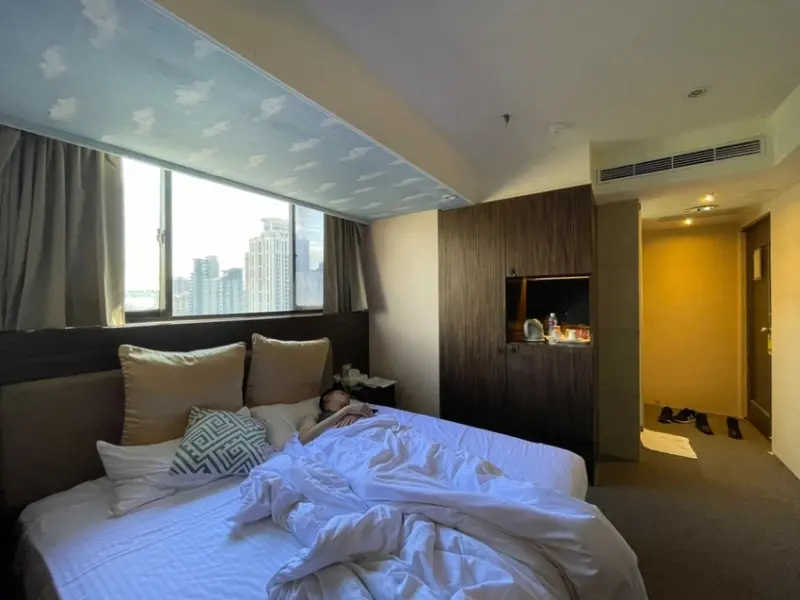 豪美商旅中正店｜新竹住宿 🏵 平價又舒適的商旅 🏵