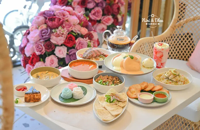 Lady nara| 台中泰式料理推薦Lady nara插旗中台灣台中梧棲三井outlet，美食打卡新地標 @Nini and Blue  玩樂食記