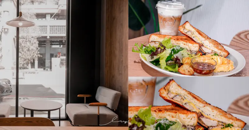 台中不限時網美咖啡廳，酥脆丹麥土司超好吃，純白北歐風拍好拍滿，洽公約會都合適！