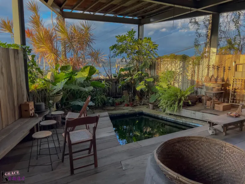 美好時光|八里區新北市–需要三天前預約的喫茶古物店，靜謐的用餐空間整個環境相當好拍