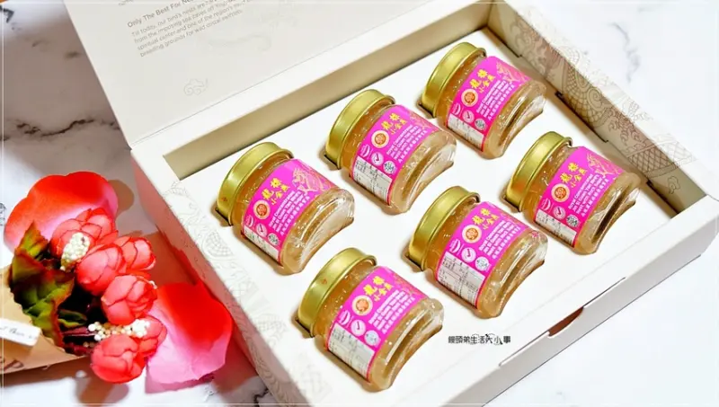 【龍標燕窩】金絲官燕濃縮冰糖燕窩禮盒～保證100%百分百純燕窩原料，無任何人工添加物，SGS食品認證，安心飲用