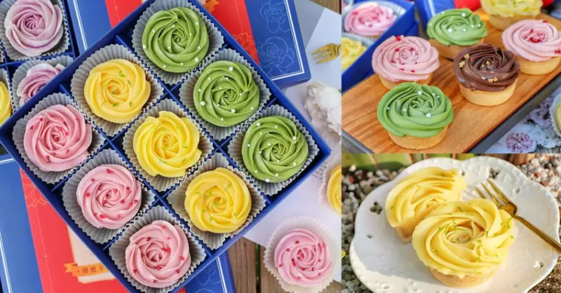 這家超難訂！浮誇逼真玫瑰檸檬塔，新推出宇治抹茶白玉、爆濃巧克力，五種口味組合任選