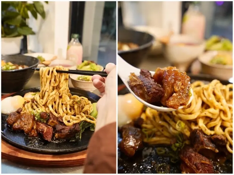 Noobles初衷製麵 - 你有吃過和牛滷肉飯嗎？頂級食材與傳統美食的完美結合！上班族午晚餐首選，台北大安區美食推薦
