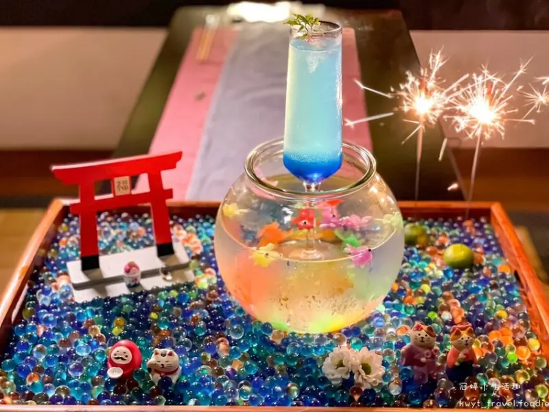 【武・バー5 BAR】台南新化最新酒吧推薦，微醺時刻聚餐選擇，在療癒空間裡品味精緻調酒、餐食│菜單