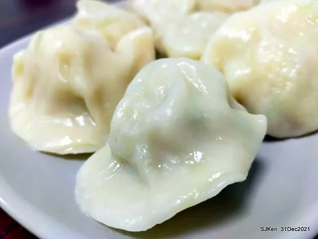 (通化街美食)「青島海鮮水餃(阿欽)」--- 獨幟一格料多美味的干貝高麗水餃、韭菜鍋貼與蝦仁雲吞湯!