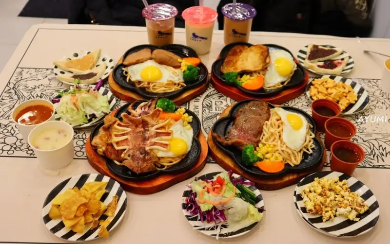 [台南永康牛排推薦]19House炙燒牛排永康店/紐約客/無刺虱目魚/魷魚+雞腿雙拼/嫩煎豬排/自助吧手搖飲無限供應