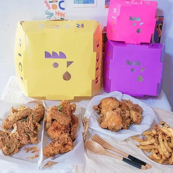 【台北炸雞】好米炸雞～網美打卡名店～泰式炸雞、鹹蛋黃炸雞、黑松露薯條～精品級異國炸雞～信義區美食A11館B2～文末優惠