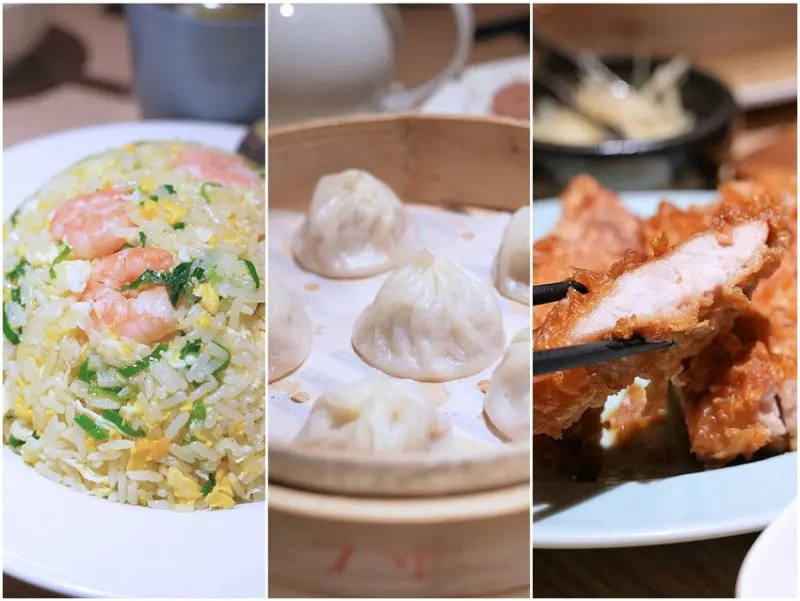 新竹竹北漢來上海湯包。竹北遠百美食皮薄多汁湯包生煎包