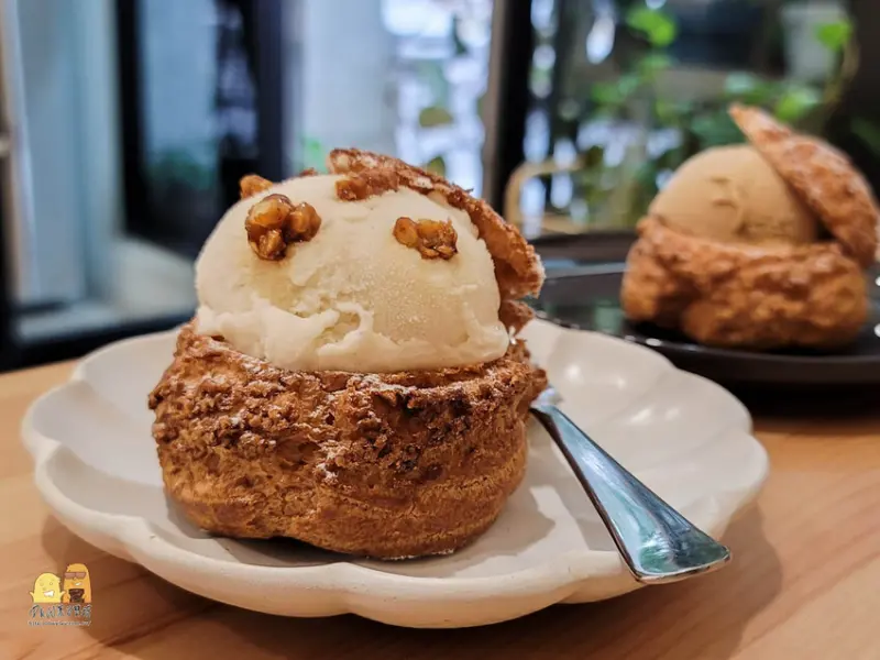 桃園必吃甜點！日子裡的甜點工作室，近桃園市政府，冰淇淋泡芙、水果千層派必點