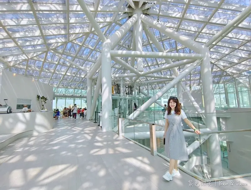 南美春室The POOL｜台南美術館二館》純淨光影變化的天空公園  純白世界最美咖啡廳，必點美食推薦 (菜單)