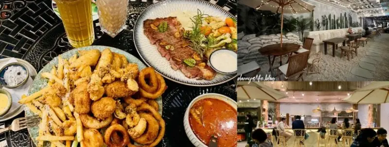 華麗裝潢讓你一秒出國！彷彿置身海島的超美必訪餐酒館～美味餐點、調酒，超適合多人聚會、派對～丹尼的吃喝玩樂 dannyslife.blog