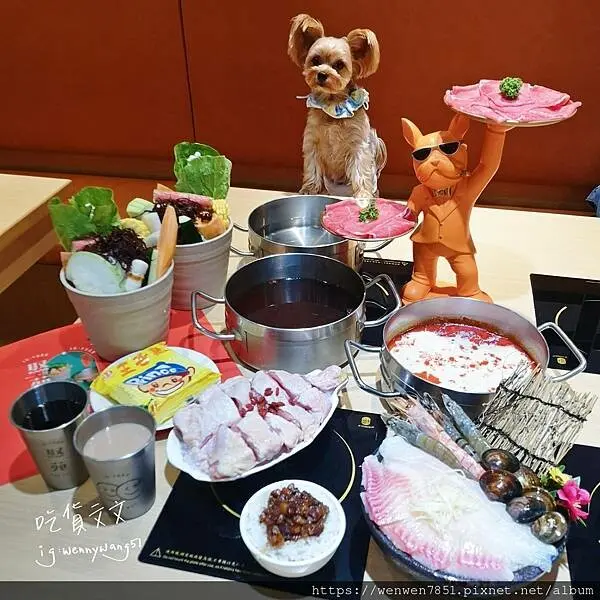 《台北捷運-新埔站》焣苑鍋物｜板橋寵物友善火鍋推薦，港式復古風火鍋店，不收服務費CP值超高
