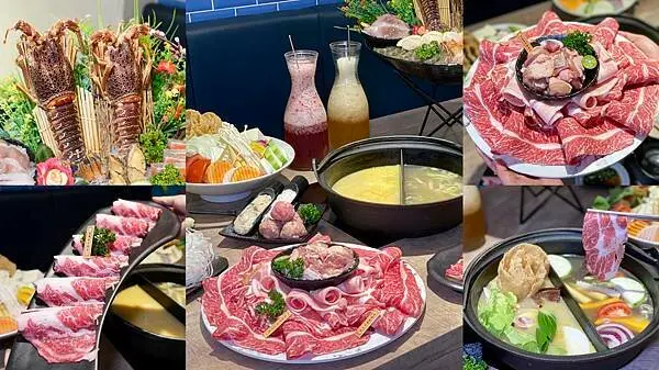 [台北美食] 深紅汕頭鍋物(台北民權店) 台中來的浮誇系海鮮火鍋 餐桌上的水族館 #松山區中山國中站美食 @蛋