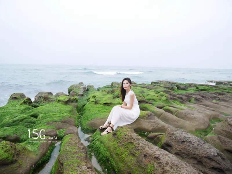 老梅綠石槽 ▍ 今年提前有綠海藻，快去尋找屬於你的愛心