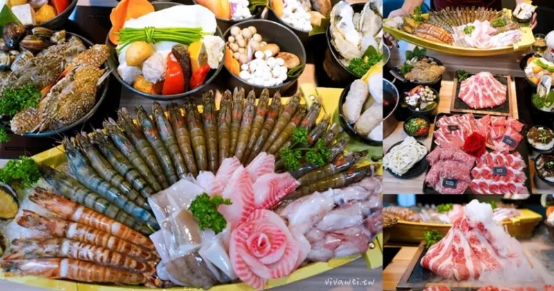 【藏王極上鍋物】父親節四人套餐～爸氣十足海陸饗宴～加碼送肉肉父士山&氣泡酒！