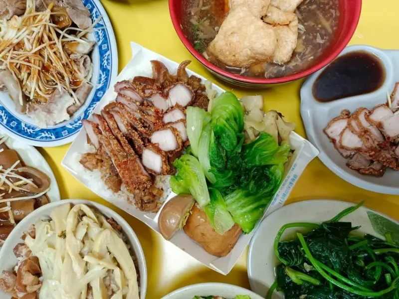 板橋巷弄內低調小店，紮實手工肉羹口感佳