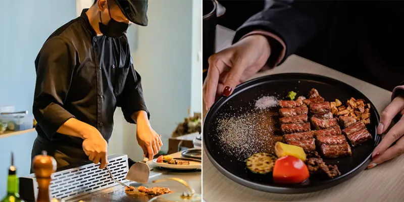 高雄楠梓美食 x 私廚級平價精緻鐵板料理 隱藏版低調約會餐廳 - 藏.鉄板料理